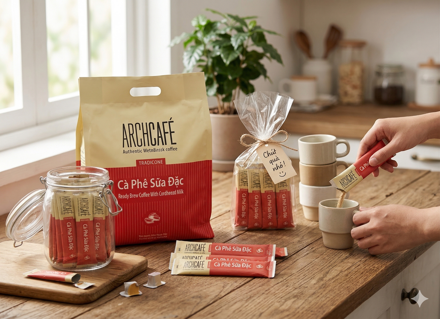 Archcafe Suadaccino - Ready Brew Coffee with Condensed Milk (50袋)
