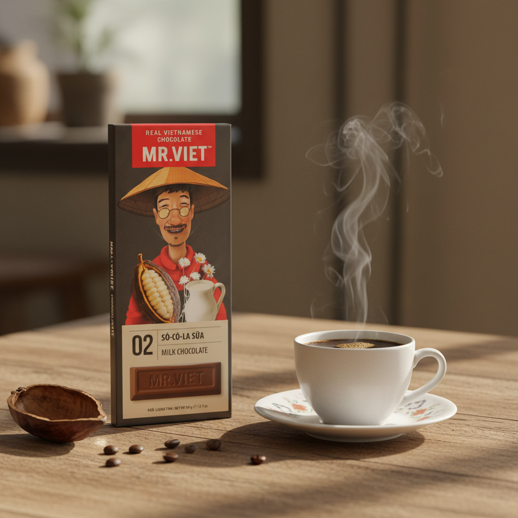 Mr.Viet MILK CHOCOLATE(60g)