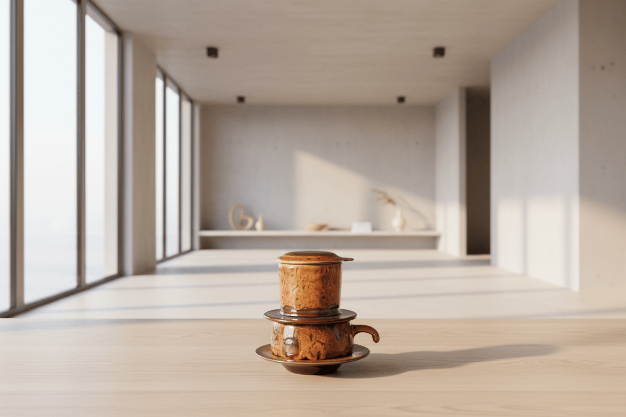 PHIN陶器製コーヒーフィルター ラスティックテラコッタ - node.