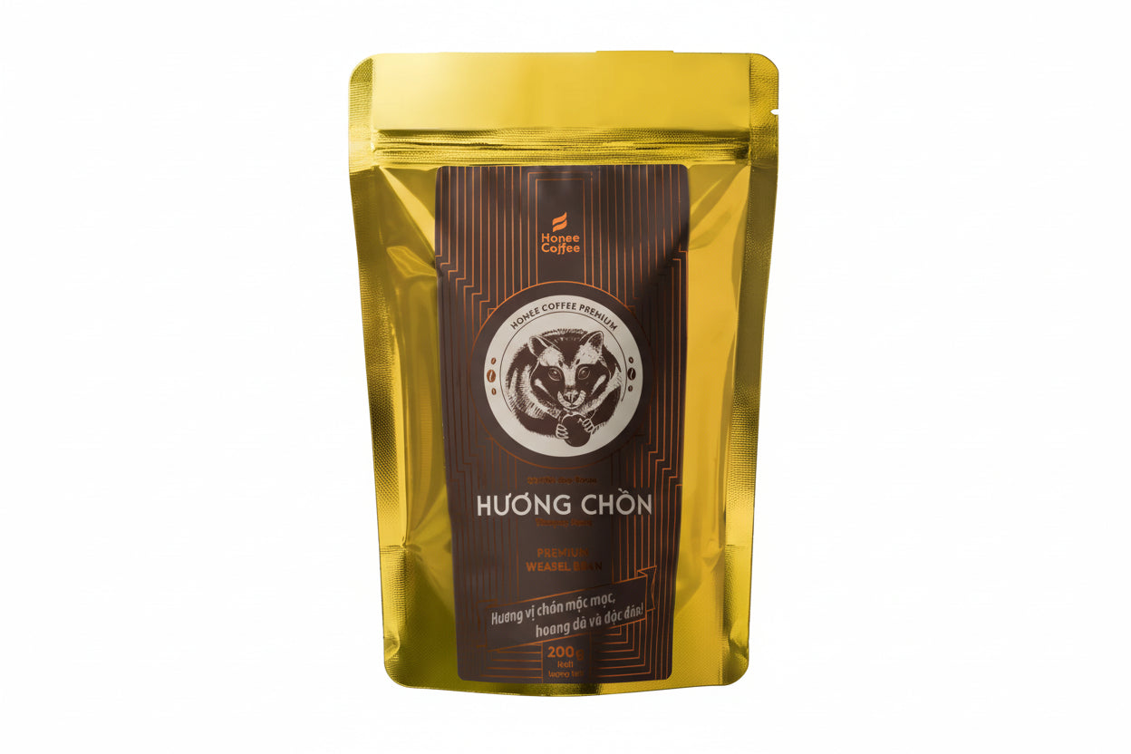 Honee Coffee Huong Chon - Gold Premium Roasted Bean (豆200g)