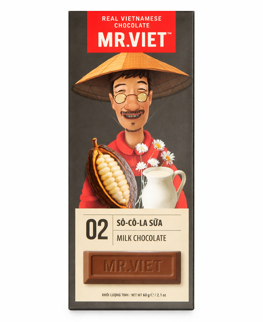 Mr.Viet MILK CHOCOLATE(60g)