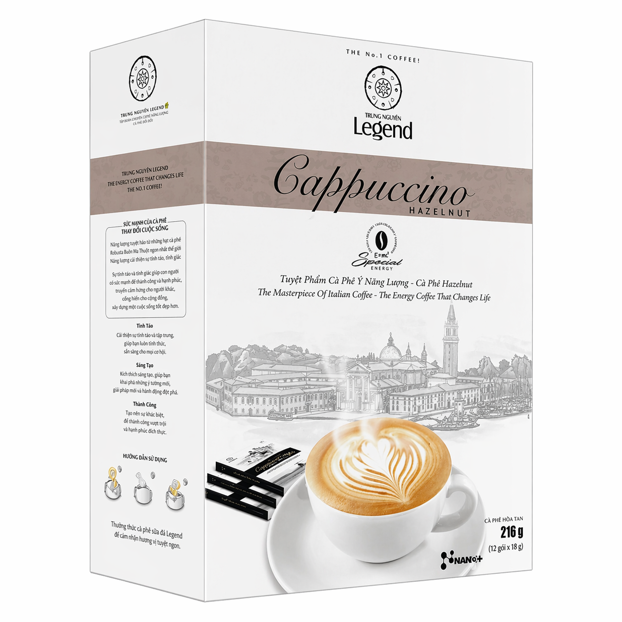 Trung Nguyen Legend Cappuccino Hazelnut （ヘーゼルナッツコーヒー）