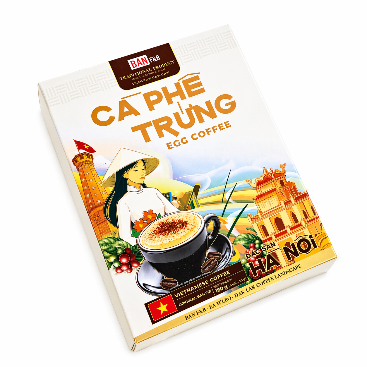 BAN F&B Ca Phe Trung（エッグコーヒー）