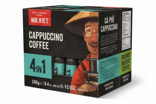 Mr.Viet CAPPUCCINO COFFEE 4IN1 (20g×12包/240g)