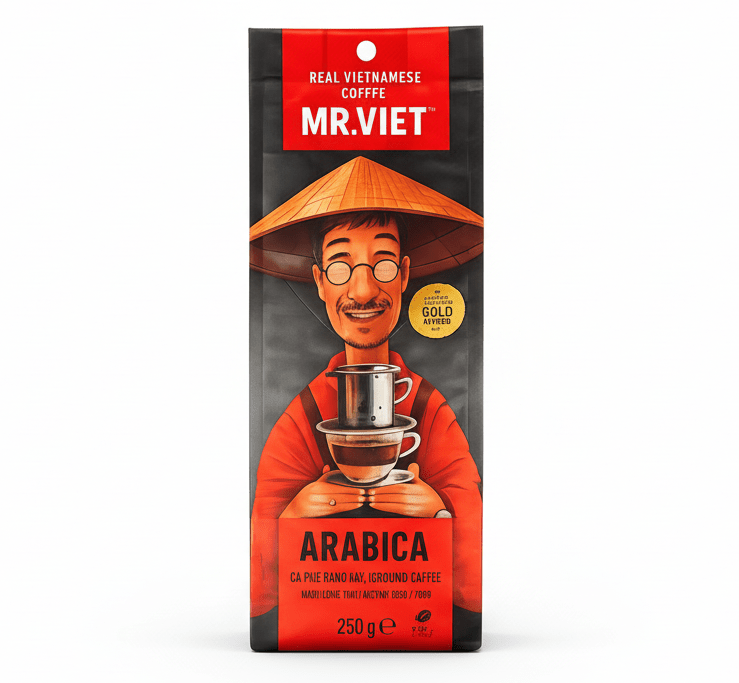Mr.Viet ARABICA GROUND COFFEE (粉250g) - node.