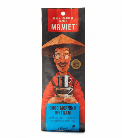 Mr.Viet GOOD MORNING VIETNAM ROASTED COFFEE BEANS (豆250g) - node.