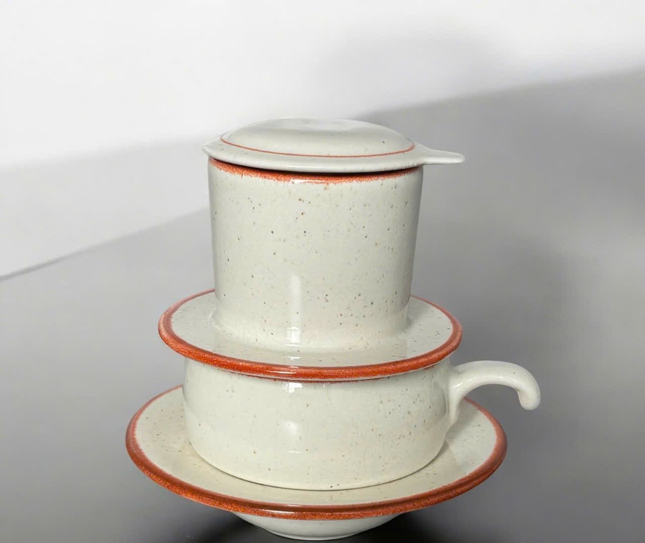 PHIN陶器製コーヒーフィルター 白 - node.