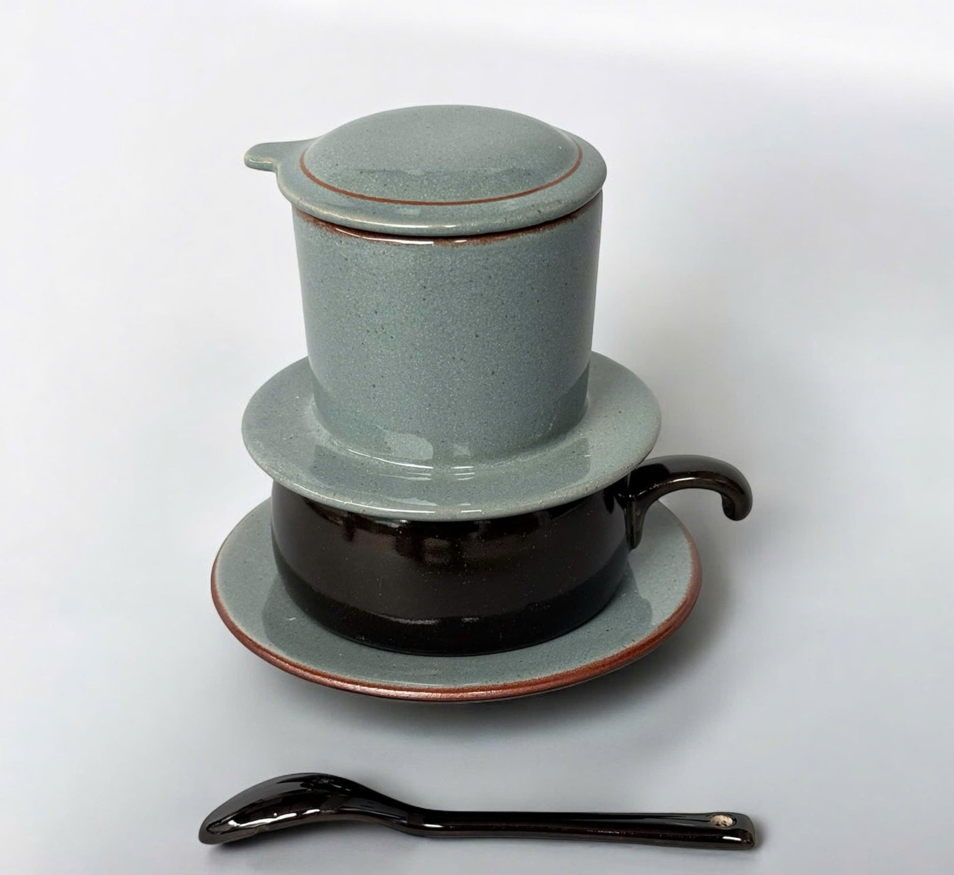 PHIN陶器製コーヒーフィルター 藍鼠 - node.