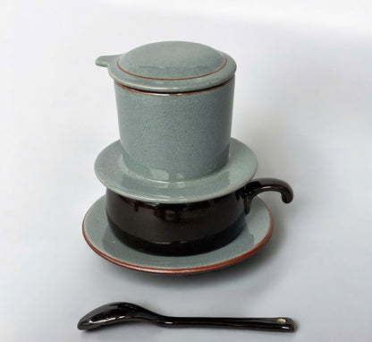 PHIN陶器製コーヒーフィルター 藍鼠 - node.
