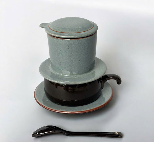 PHIN陶器製コーヒーフィルター 藍鼠 - node.