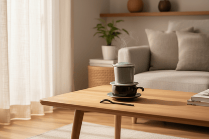 PHIN陶器製コーヒーフィルター 藍鼠 - node.
