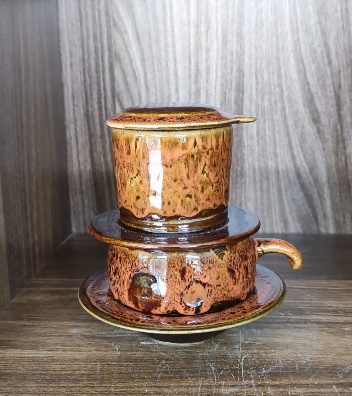 PHIN陶器製コーヒーフィルター ラスティックテラコッタ - node.