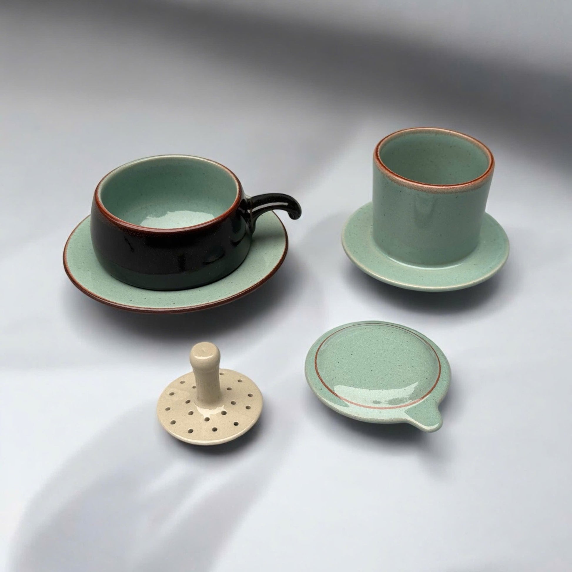 PHIN陶器製コーヒーフィルター 翡翠 - node.