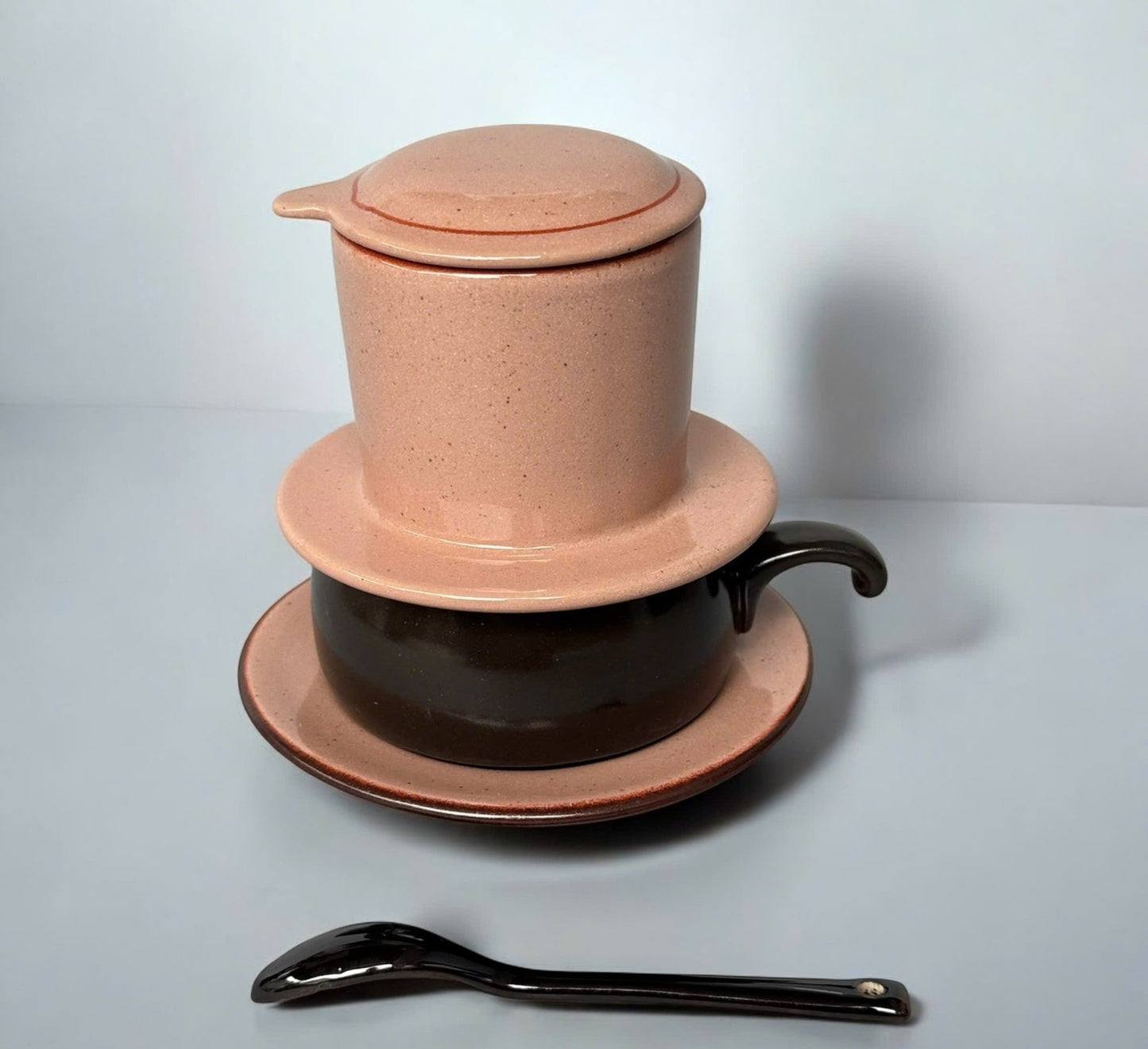 PHIN陶器製コーヒーフィルター 桃茶 - node.