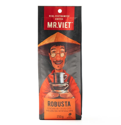 Mr.Viet ROBUSTA ROASTED COFFEE BEANS (豆250g)