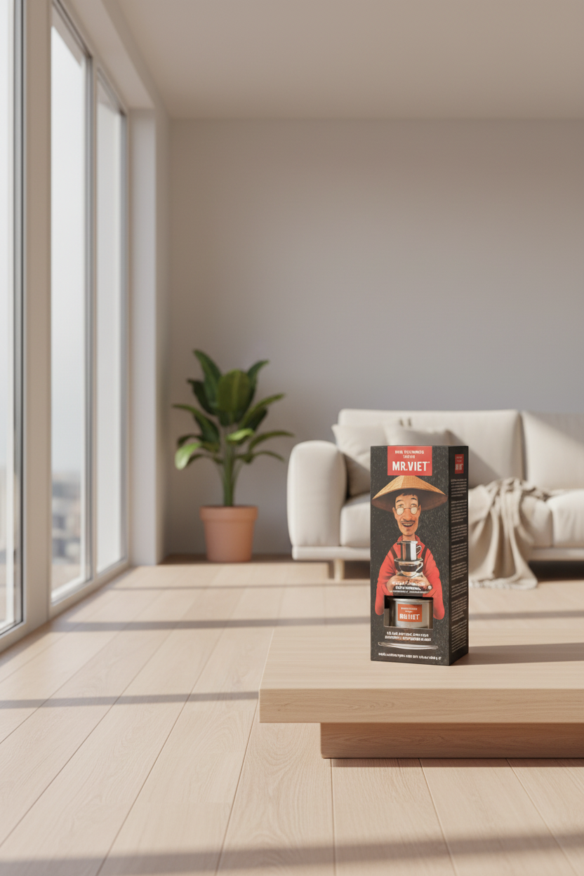 Mr.Viet REAL STRONG ORIGINAL AUTHENTIC VIETNAMESE BLEND (粉250g+フィルター付)